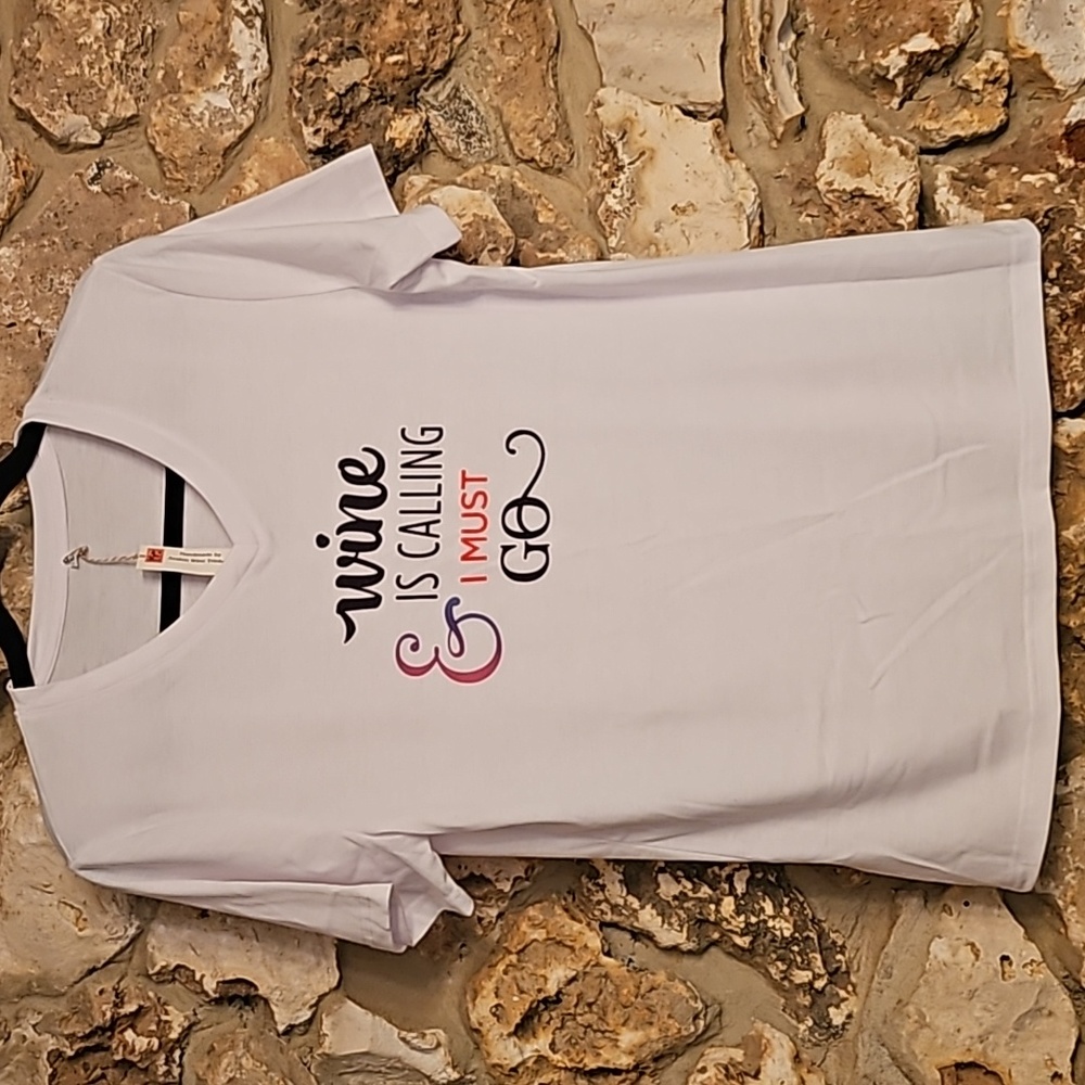Wine Theme Tshirt